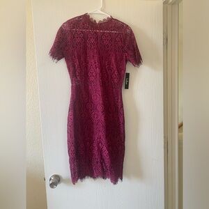 Lulus lace midi dress